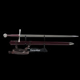 SWMZ-1007 Swordier Budget Line Type XIIa Hand-and-a-Half Longsword – 65Mn Spring Steel, Distal Tapered Blade